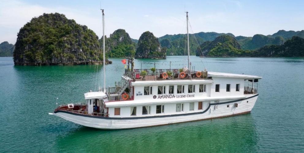 Croisière Amanda Legend dans la baie d'Halong