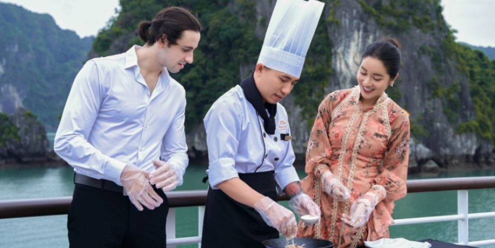 Cours de cuisine en bateau 