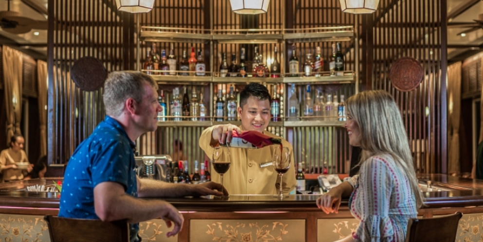 Cocktails au bar