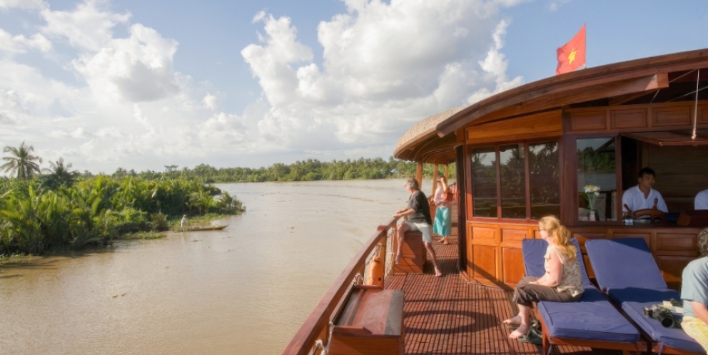 Espace vert sur le bateau