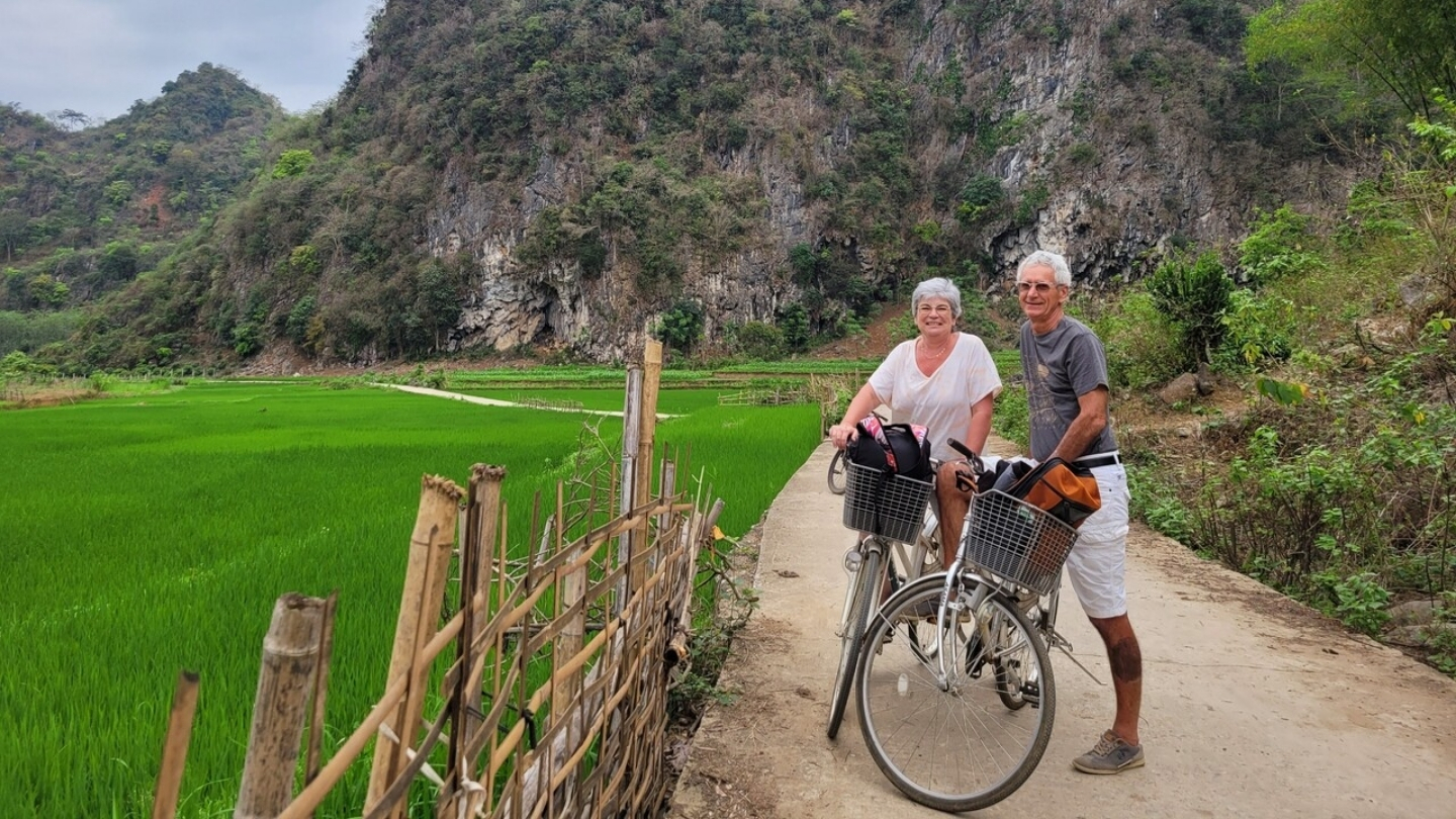 Faire du vélo au nord Vietnam