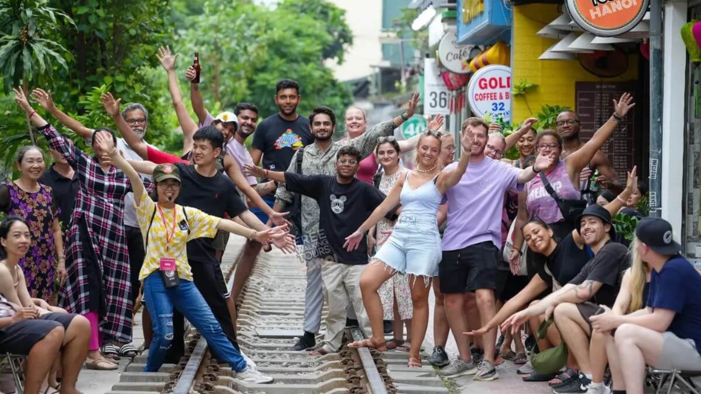 Visite du Vieux Quartier de Hanoï en groupe