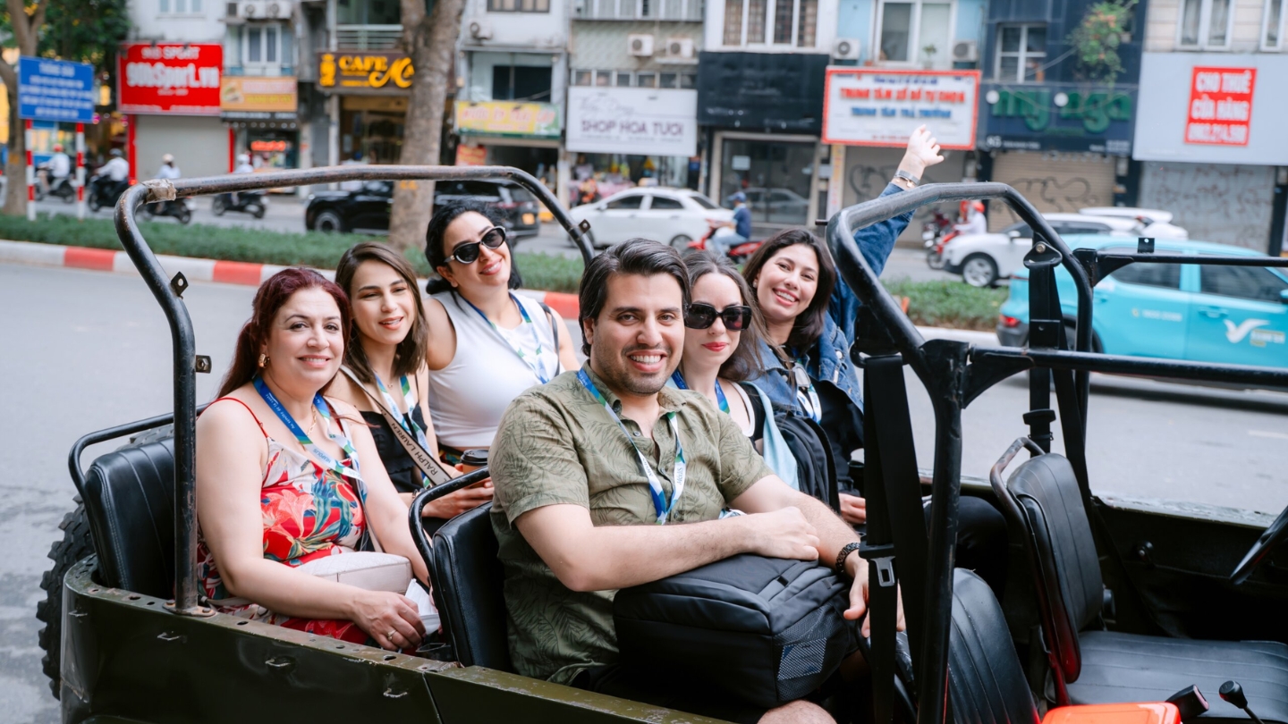 Découverte Hanoi en jeep