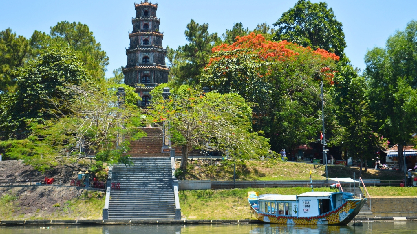 Visiter la pagode Thien Mu à Hue
