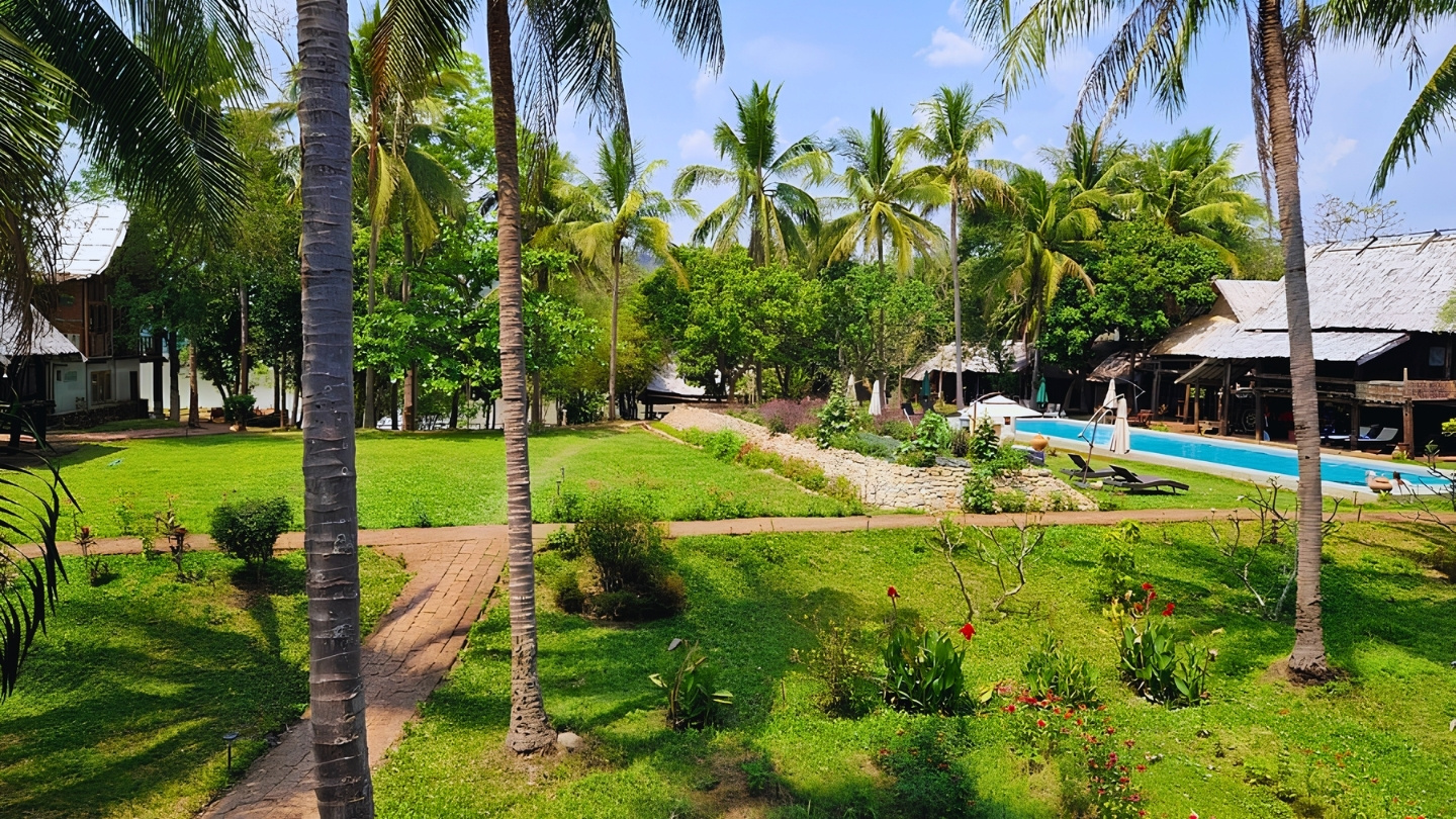 On The Mekong Resort: Une escapade au vert avec son compagnon