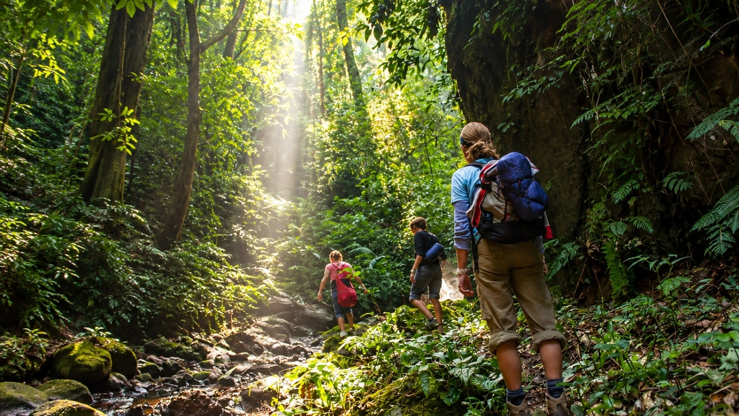 Trekking au cœur du parc national de Nam Ha, l'un des plus beaux lieux à visiter au Laos
