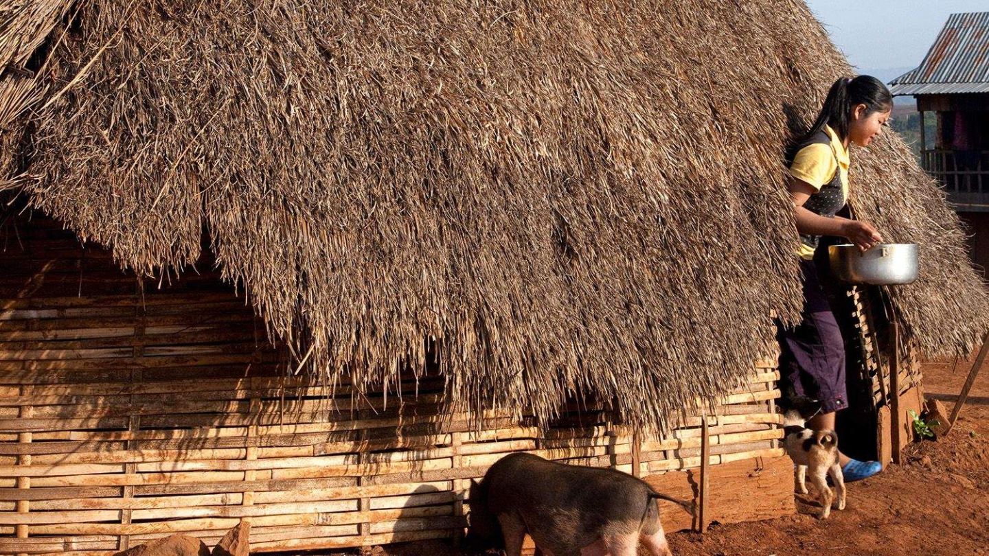 Village Bunong à Mondulkiri