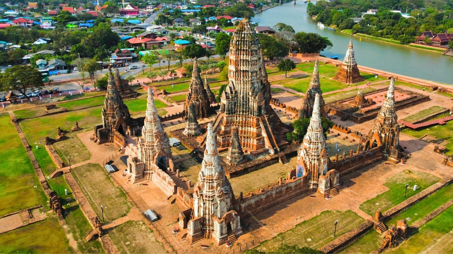 Wat Chaiwatthanaram, un joyau historique d'Ayutthaya