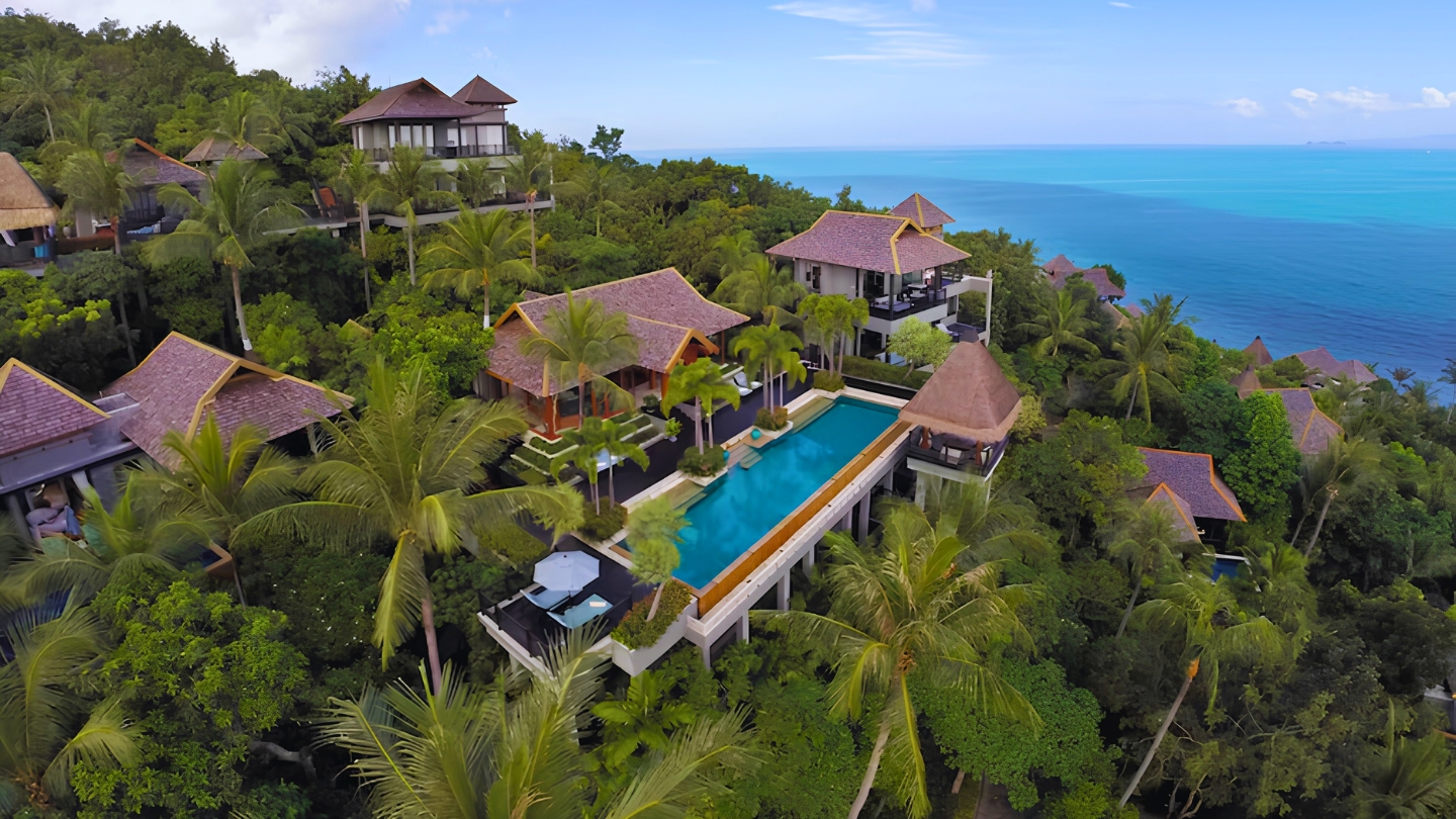 Le Four Seasons Resort Koh Samui, entre collines et horizon bleu