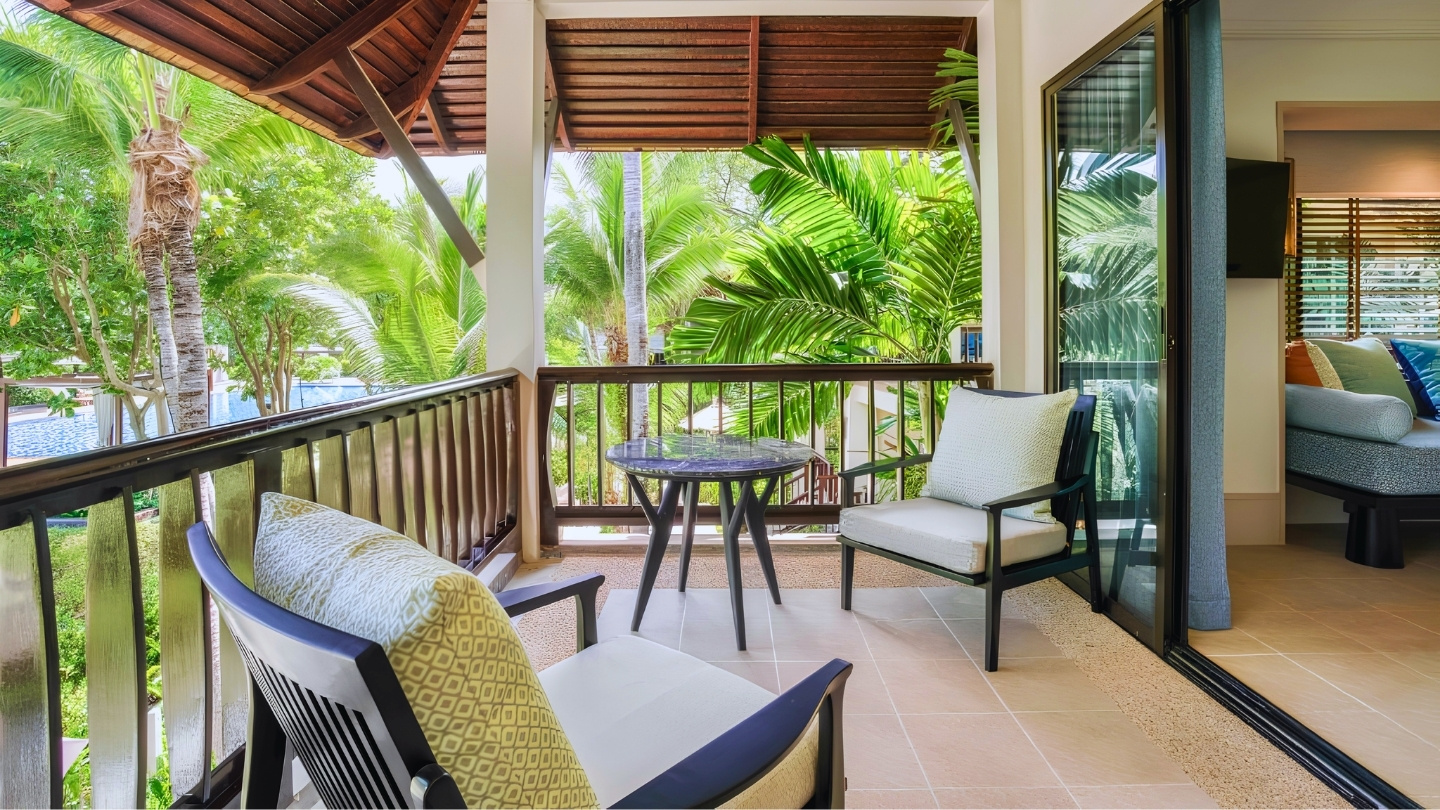 La douceur des matinées sur les balcons du Layana Resort & Spa
