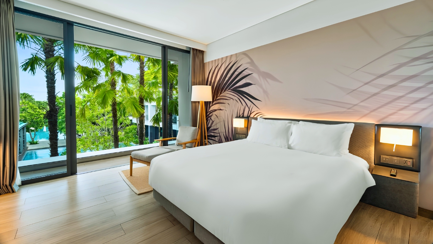 Des palmiers à perte de vue depuis votre chambre au Stay Wellbeing & Lifestyle Resort