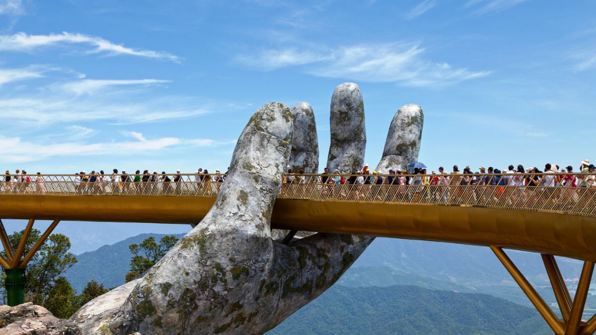Pont dor à Bana Hills