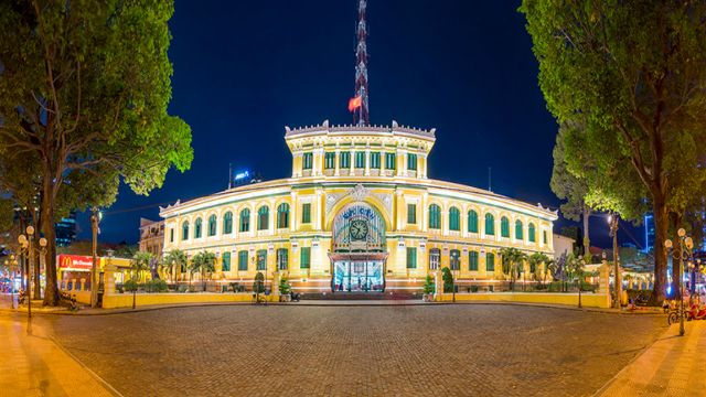 Poste centrale de Ho Chi Minh Ville