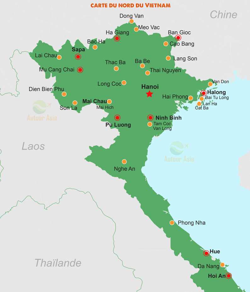 La quintessence deux semaines Nord Vietnam 14 Jours 13 Nuits