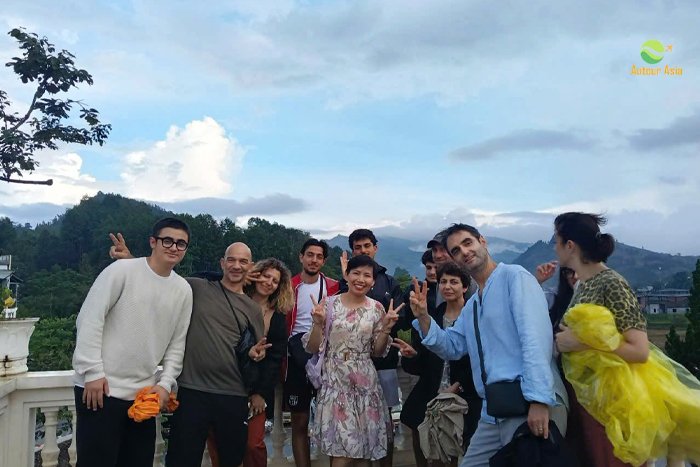 Les clients d’Autour Asia à la découverte du Nord du Vietnam