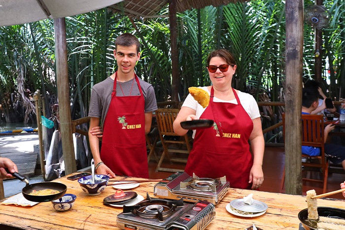 Cours de cuisine à Hoi An (une partie d'écotour)