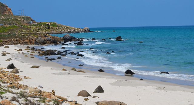 Plage à lîle de Con Dao
