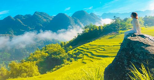 Pù Luông - Ninh Binh - Tam Coc (130km - 3h00 En Voiture) (Pd; Dj)