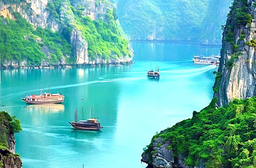 Tam Coc – Halong (Tuan Chau) – Baie De Lan Ha – Nuit Sur La Jonque