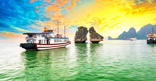 Tam Coc - Baie DHalong (210km - 4h30 En Voiture) (Pd; Dj; Dîner)