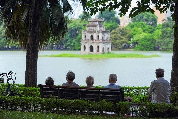 L&rsquo;&acirc;me de Hano&iuml; au bord du lac Hoan Kiem