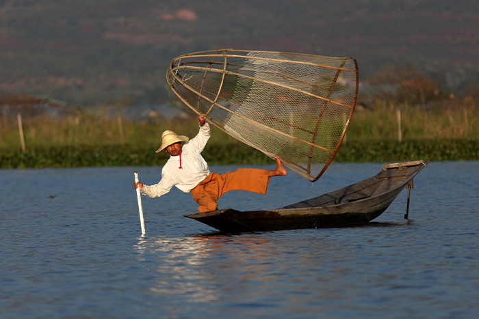 Expérience au lac Inlé avec agence voyage Birmanie