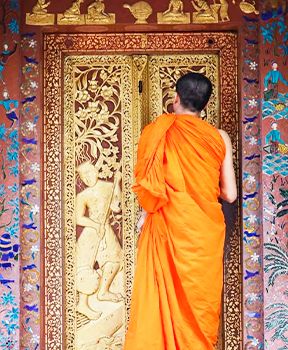 Photos par M. Denise à Luang Prabang Laos