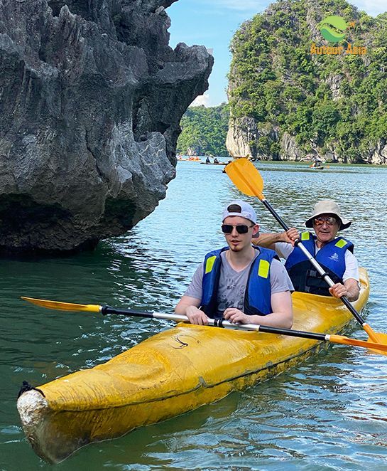 Croisière & Kayak à la baie de Lan Ha - Groupe Kelly
