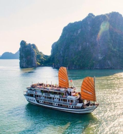 Croisière Jonque Victory Dans La Baie DHalong