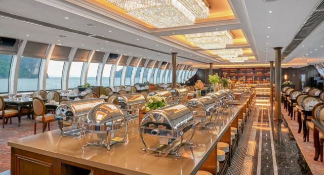 Plats chauds en croisière