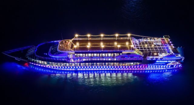 La croisière à la nuit