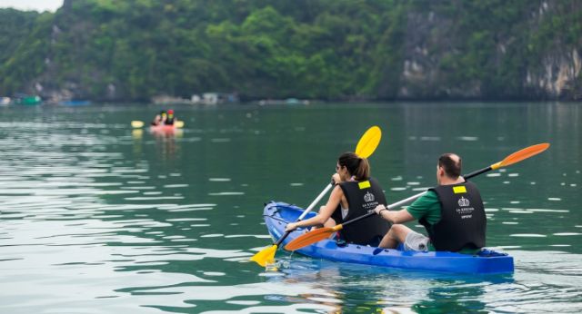 Kayak à la baie