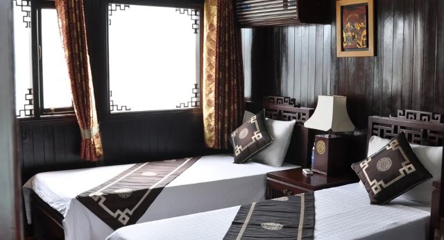 Cabin deluxe à bord