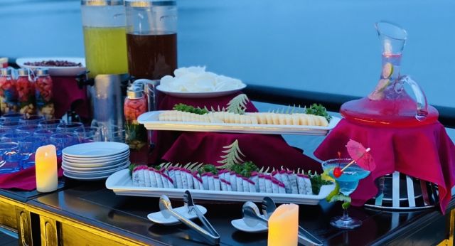 Sunset Party sur la terrasse