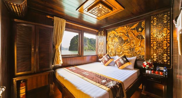 Chambre bien équipée