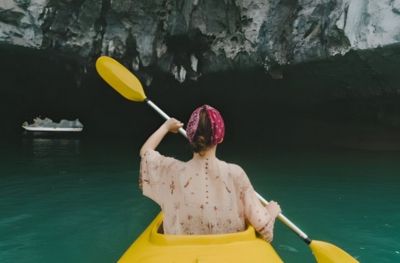 Baie de Lan Ha - Grotte Sombre et Lumineuse - Hanoï (B,L)
