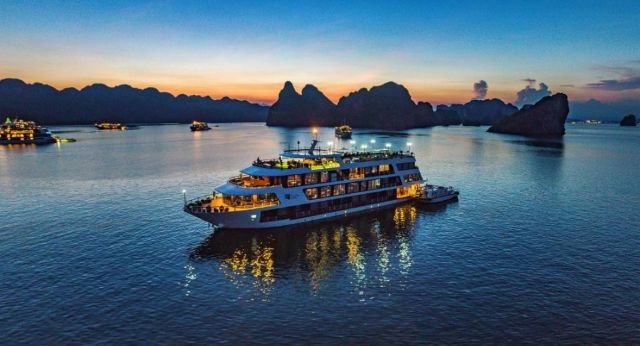 Croisière à la nuit