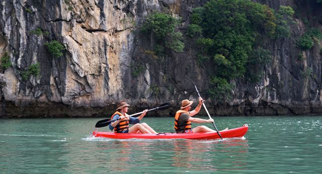 kayaking