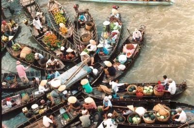 Cai Be - Can Tho - Marché Flottant de Cai Rang - Rivière Mang Thit (B,L,D)
