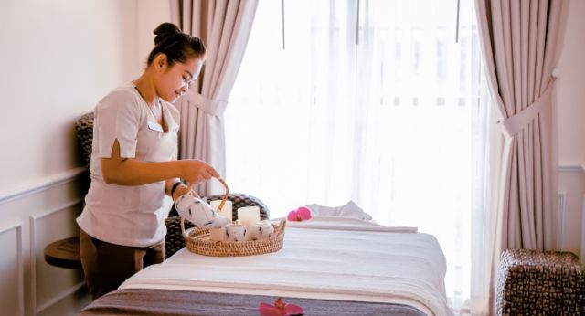 Rafraîchissez-vous avec un soin spa à bord