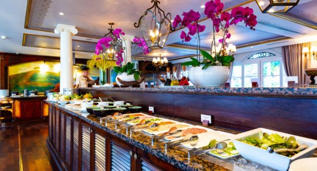 Restaurant impressionnant