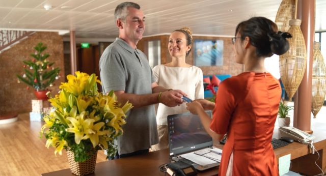 Bienvenue à la croisière Victoria sur le Mékong