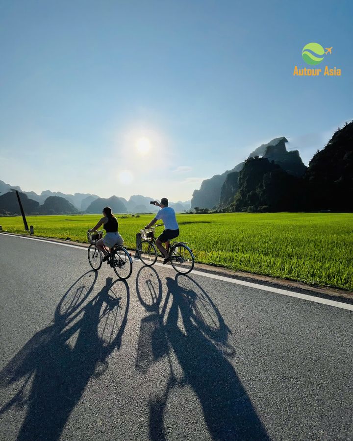 Faire du vélo à Ninh Binh
