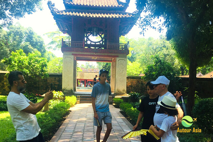 Le Temple de la Littérature de Hanoi Vietnam