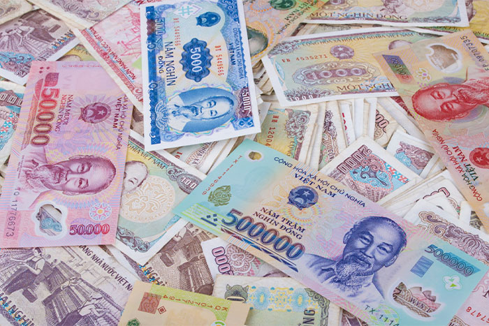 Monnaie au Vietnam