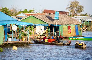Battambang – Balade En Bateau Flottant à Kampong Luong – Kampong Chhnang (Pd ; Déj)