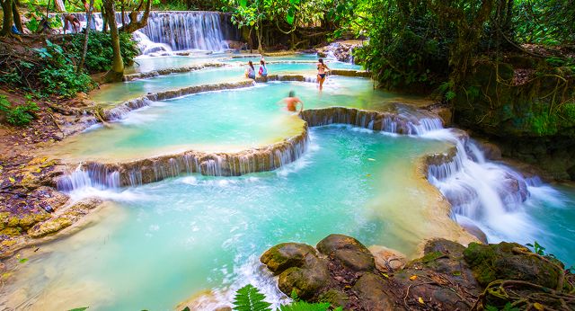 Chutes de Kuang Si à Luang Prabang