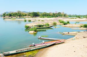 Bolovens Plateau - Vat Phou - Don Khong (île De Khong) (Pd ; Déj) (144km - 3h30 De Route)