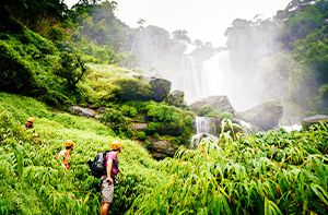 Vientiane – Vol Pour Paksé - Bolovens Plateau (Pd ; Déj)