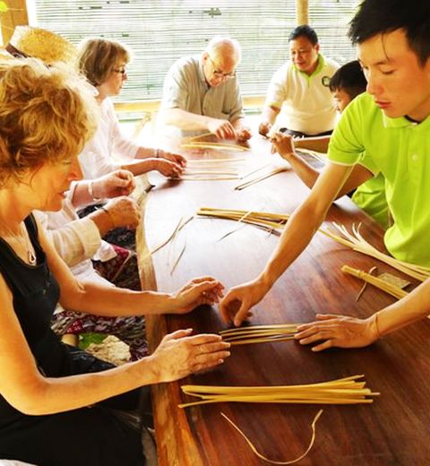 Visite Luang Prabang expérience de bambou 1 jour